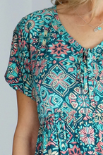 Load image into Gallery viewer, Kiki Baby Doll Dress Tijuana Print
