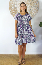 Load image into Gallery viewer, Kiki Baby Doll Dress Batak Print
