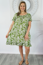 Load image into Gallery viewer, Diva Dress Forest Print
