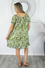 Load image into Gallery viewer, Diva Dress Forest Print
