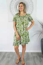 Load image into Gallery viewer, Diva Dress Forest Print
