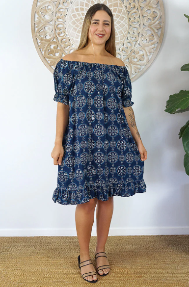 Diva Dress Katmandu Print