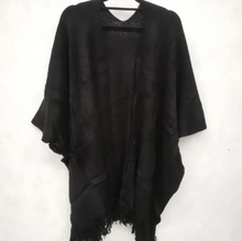 Load image into Gallery viewer, Knitted Cape with Pockets
