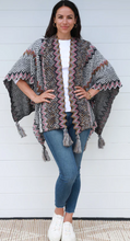 Load image into Gallery viewer, Knitted Cape / Wrap Scarf
