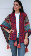 Load image into Gallery viewer, Knitted Cape / Wrap Scarf
