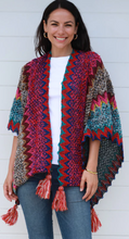 Load image into Gallery viewer, Knitted Cape / Wrap Scarf
