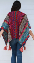 Load image into Gallery viewer, Knitted Cape / Wrap Scarf
