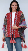 Load image into Gallery viewer, Knitted Cape / Wrap Scarf
