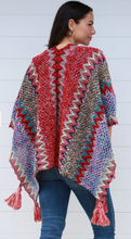 Load image into Gallery viewer, Knitted Cape / Wrap Scarf
