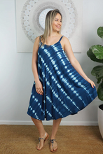 Load image into Gallery viewer, Mid Length Montego Dress Nirvana Print
