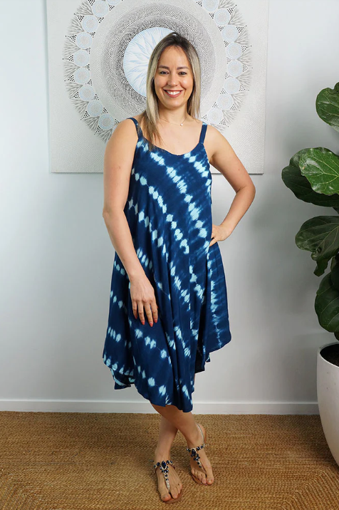 Mid Length Montego Dress Nirvana Print