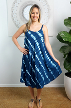 Load image into Gallery viewer, Mid Length Montego Dress Nirvana Print
