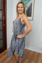 Load image into Gallery viewer, Mid Length Montego Dress Papua Print
