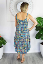 Load image into Gallery viewer, Mid Length Montego Dress Tijuana Print
