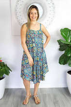Load image into Gallery viewer, Mid Length Montego Dress Tijuana Print
