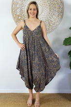 Load image into Gallery viewer, Boho Jumpsuit Kerala Print
