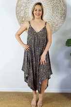 Load image into Gallery viewer, Boho Jumpsuit Kerala Print
