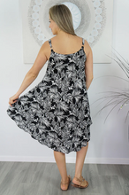 Load image into Gallery viewer, Mid Length Montego Dress Forest Print
