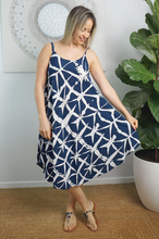 Load image into Gallery viewer, Mid Length Montego Dress Hampshire Print
