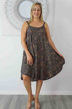 Load image into Gallery viewer, Mid Length Montego Dress Kerala Print
