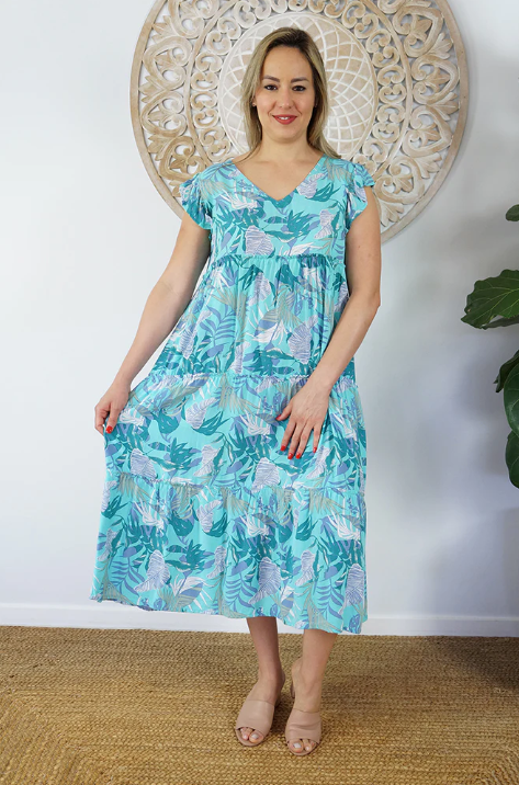 Costa Rica Dress Botanique Print