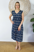 Load image into Gallery viewer, Costa Rica Dress Katmandu Print
