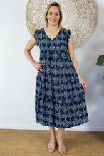 Load image into Gallery viewer, Costa Rica Dress Katmandu Print
