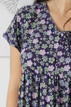 Load image into Gallery viewer, Kiki Baby Doll Dress Dahlia Print
