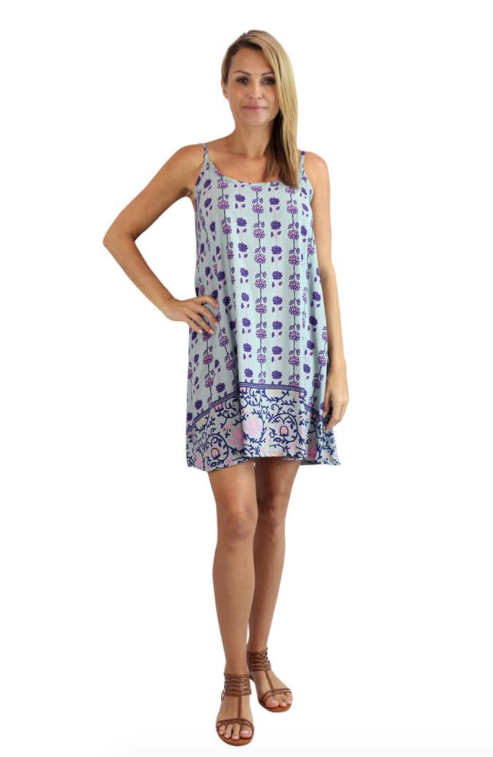 Folly Dress Laguna Print