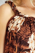 Load image into Gallery viewer, Short Magnum Dress Orchids Print
