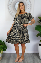 Load image into Gallery viewer, Diva Dress Leopard Print
