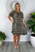 Load image into Gallery viewer, Diva Dress Leopard Print
