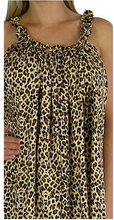 Load image into Gallery viewer, Long Magnum Dress Cheetah Print
