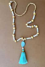 Load image into Gallery viewer, Handmade Wooden Bead  Necklace
