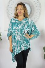 Load image into Gallery viewer, Short Tunic Fern Print
