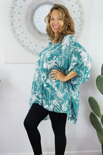 Load image into Gallery viewer, Short Tunic Fern Print
