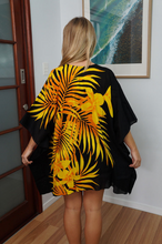 Load image into Gallery viewer, Short Tunic Palm Frond Print
