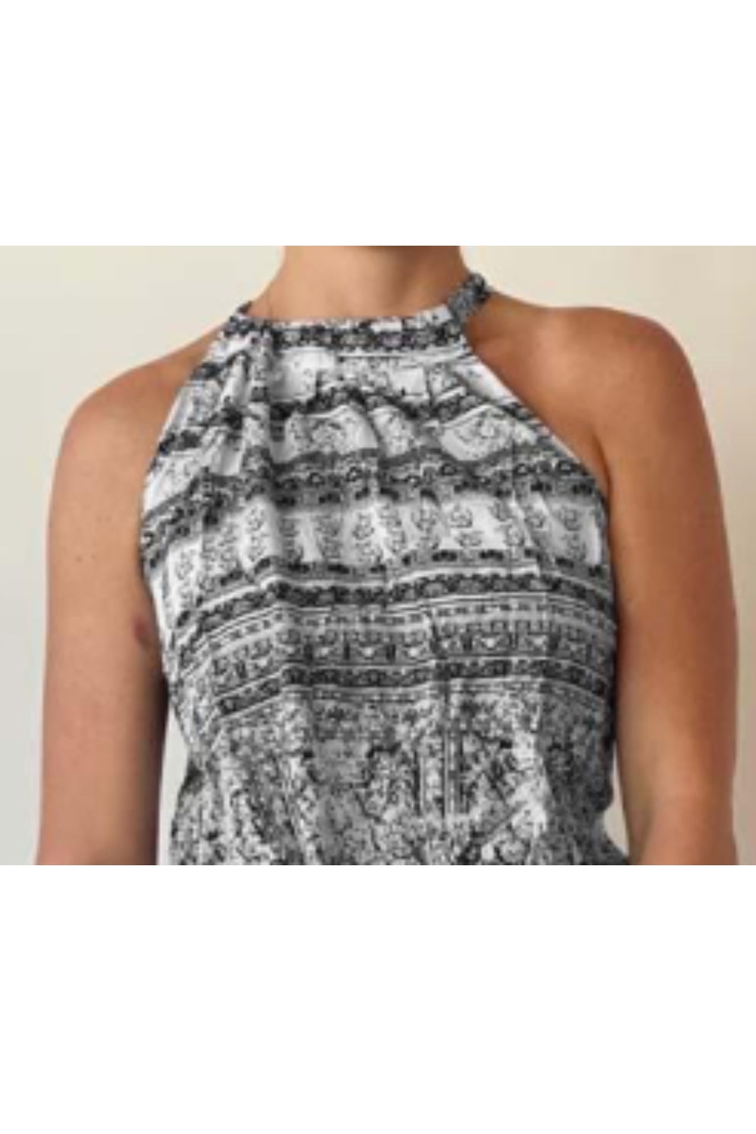 Short Chloe Dress Cathedral Print