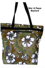 Load image into Gallery viewer, War and Peace Print Tote Bag
