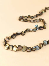 Load image into Gallery viewer, Hand Knotted Shell Bead Long Necklace
