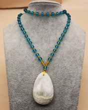 Load image into Gallery viewer, Water-drop Glass Bead Long Necklace
