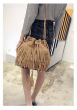 Load image into Gallery viewer, Boho Crossbody Fringe Bag
