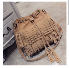 Load image into Gallery viewer, Boho Crossbody Fringe Bag
