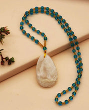 Load image into Gallery viewer, Water-drop Glass Bead Long Necklace
