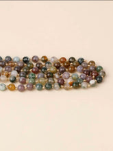 Load image into Gallery viewer, Hand Knotted Semi-Precious Stone Bead Long Necklace
