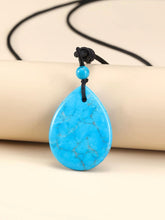 Load image into Gallery viewer, Handmade Semi Precious Drop Long Necklace
