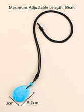 Load image into Gallery viewer, Handmade Semi Precious Drop Long Necklace
